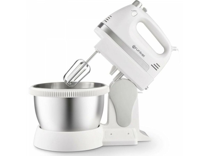 Блендер/миксер за тесто Grunkel AM-350TURB05BOWL 350 W Бял 1 L 2 L