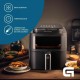 въздушен фритюрник Grunkel Light Fryer 1400 W 6 L Черен