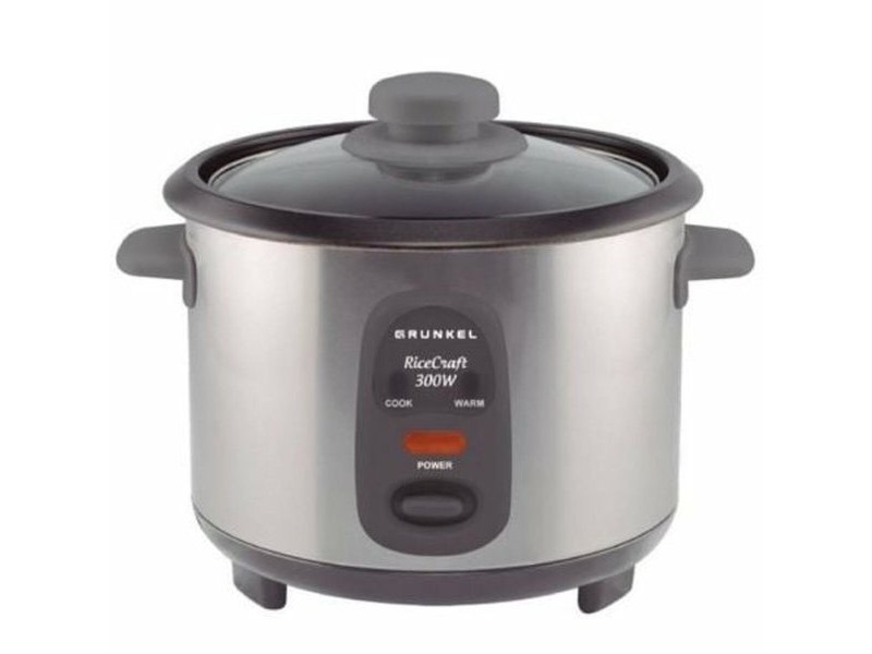 Уред за Готвене на Пара Grunkel RC-06L Черен 300 W