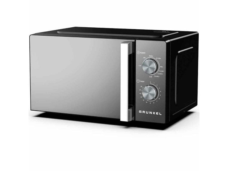 Микровълнова Фурна с Грил Grunkel MWG-20ESPEJO 800 W 20 L Черен