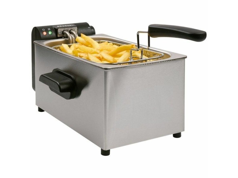 Фритюрник Grunkel FRYPRO-3SS 2000 W 3 L Сребрист Стомана