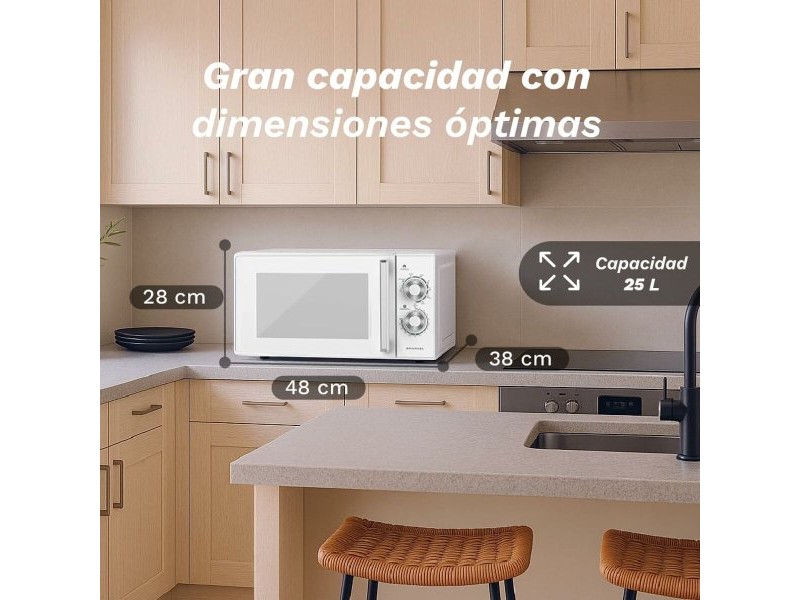 въздушен фритюрник Grunkel Бял 800 W 25 L