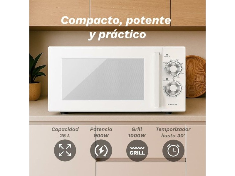 въздушен фритюрник Grunkel Бял 800 W 25 L