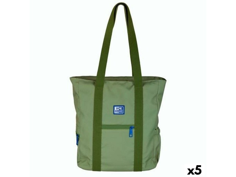 Чанта Oxford B-TRENDY SAFARI Зелен 34 x 31 x 12 cm (5 броя)