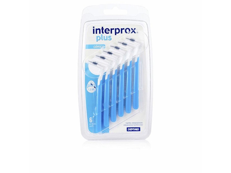 Интердентални четки Interprox Plus Конусовиден 1,3 mm (6 броя)