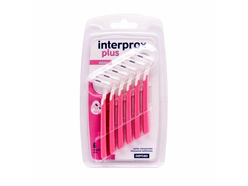 Интердентални четки Interprox   0,6 mm Розов (6 броя)