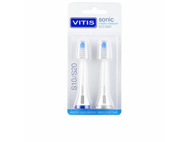 Части за електрическа четка за зъби Vitis Sonic S10/S20 2 броя