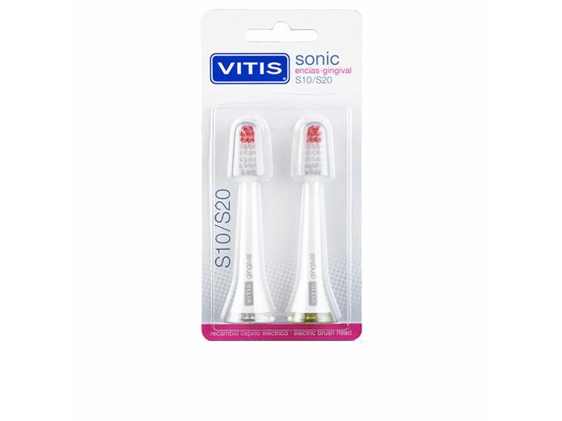 Части за електрическа четка за зъби Vitis Sonic S10/S20 Gingival 2 броя