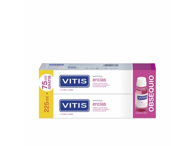 Паста за Зъби Грижа за Венците Vitis 2 броя 150 ml
