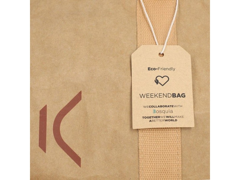 Пътническа Чанта KSIX WeekendBag Кафяв Eco-friendly крафт хартия