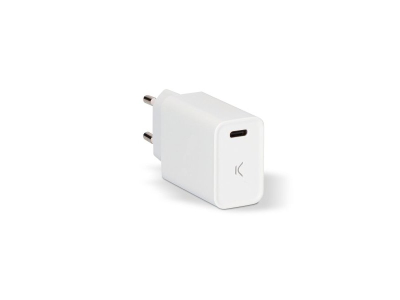 USB зарядно Iphone KSIX Apple-compatible Бял