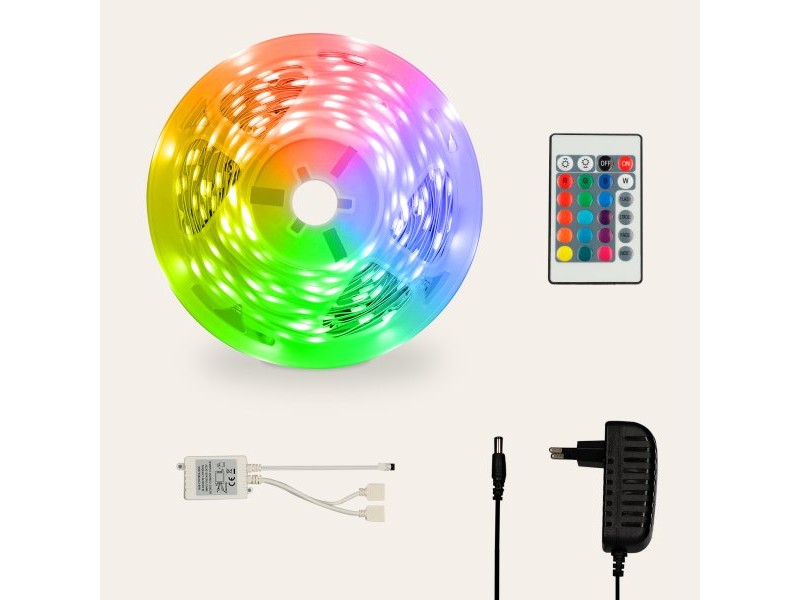 LED ленти KSIX 1 24W Черен B (10 m)