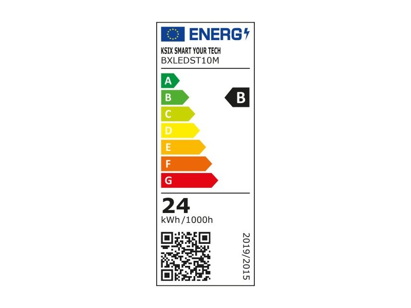 LED ленти KSIX 1 24W Черен B (10 m)
