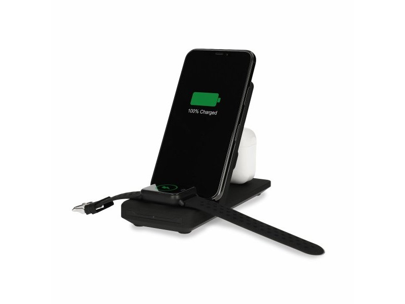 Безжично зарядно KSIX Apple-compatible 15W