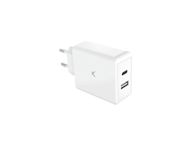 Зарядно за стена KSIX Бял 45 W