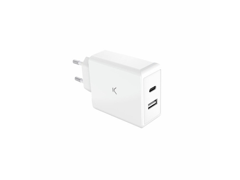 Зарядно за стена KSIX Бял 45 W