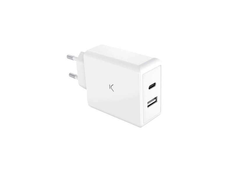 Зарядно за стена KSIX Бял 65 W