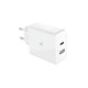 Зарядно за стена KSIX Бял 65 W