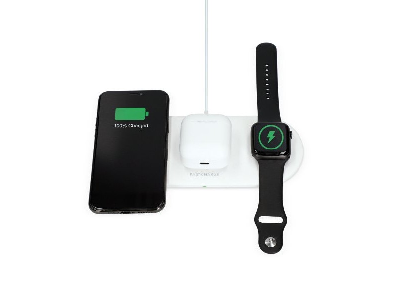 Безжично зарядно KSIX Apple-compatible
