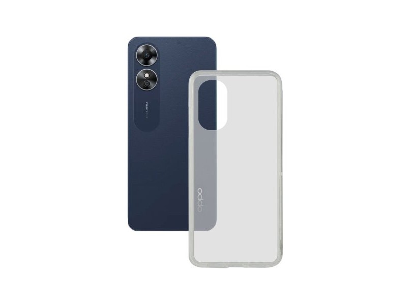 Калъф за мобилен телефон KSIX Oppo A17 Прозрачен OPPO Oppo A17