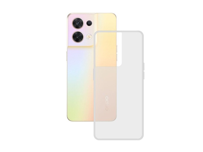 Калъф за мобилен телефон KSIX oppo reno 8 lite 5g Прозрачен OPPO Калъф за мобилен телефон KSIX oppo reno 8 lite 5g Прозрачен OPPO
