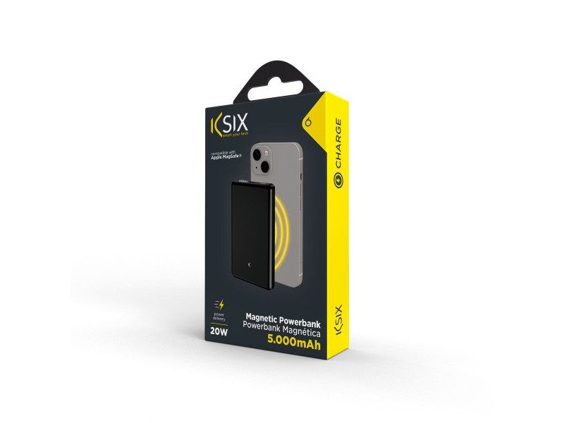 Powerbank KSIX Сив 5000 mAh