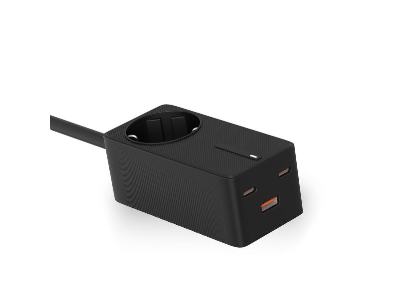Зарядно за стена KSIX GaN Черен 65 W