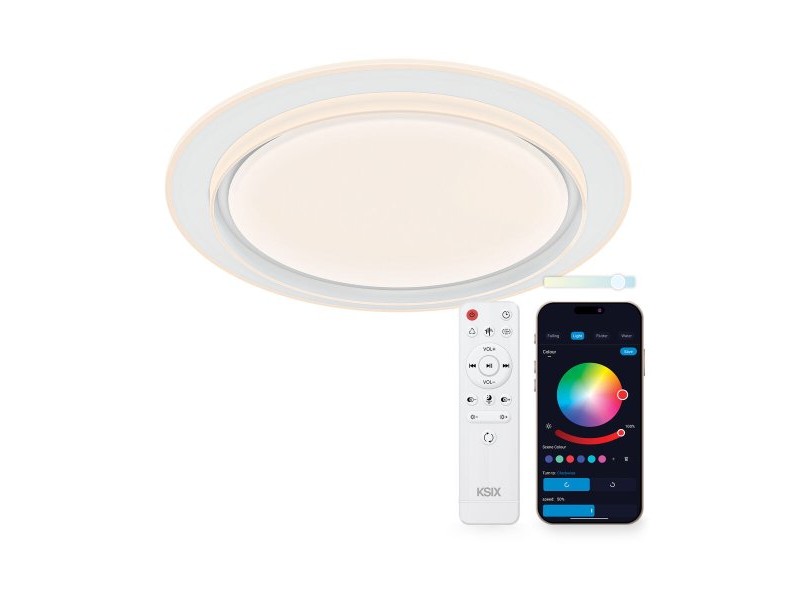 LED Таванна Светлина KSIX Sfera (3000k - 6500k)