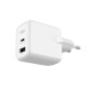 Зарядно за стена KSIX Бял 45 W