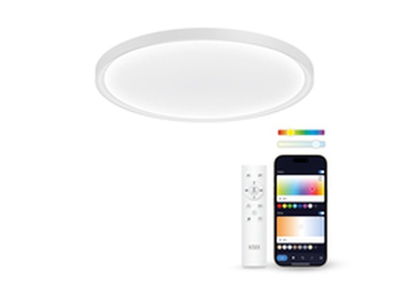 LED Таванна Светлина KSIX SmartLED KSIX Halo 2 Бял Пластмаса 25 W (3000k - 6500k) (6500 K)