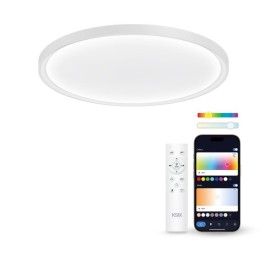 LED Таванна Светлина KSIX SmartLED KSIX Halo 2 Бял Пластмаса 25 W (3000k - 6500k) (6500 K)