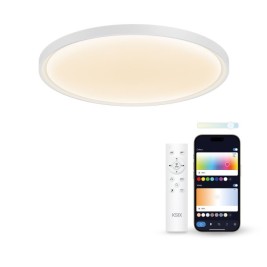 LED Таванна Светлина KSIX SmartLED KSIX Halo 2 Бял Пластмаса 25 W (3000k - 6500k) (6500 K)