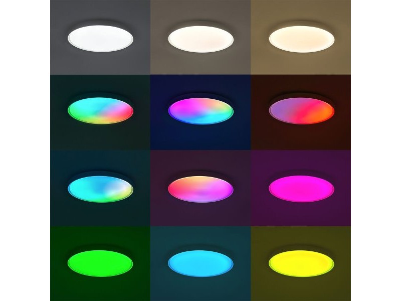 LED Таванна Светлина KSIX SmartLED KSIX Halo 2 Бял Пластмаса 25 W (3000k - 6500k) (6500 K)