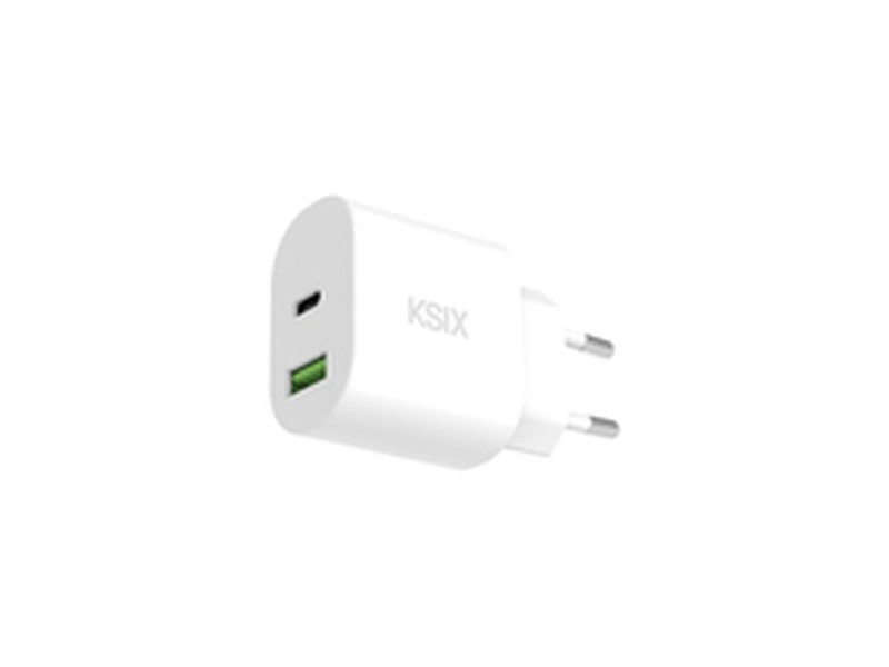 Зарядно за стена KSIX Бял 20 W