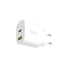 Зарядно за стена KSIX Бял 30 W