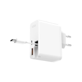 Зарядно за стена KSIX Бял 65 W