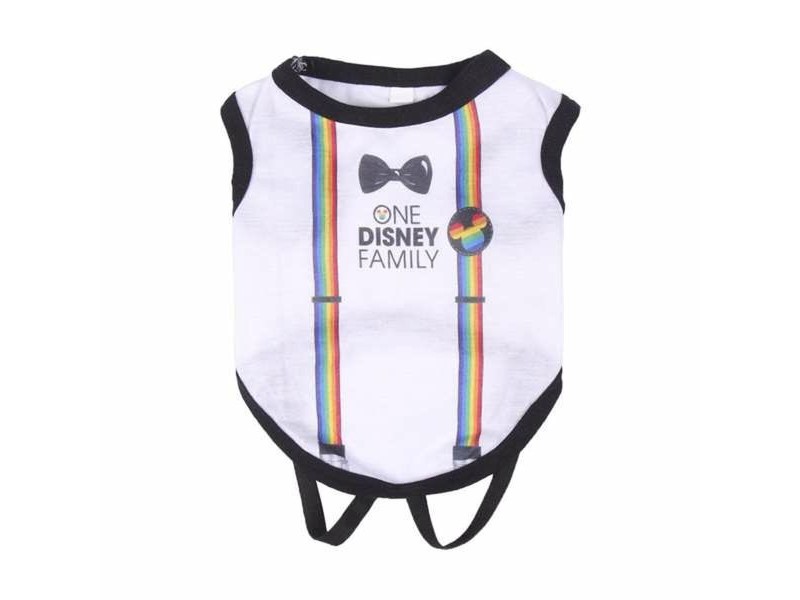 Кучешка Тениска Disney Pride Бял
