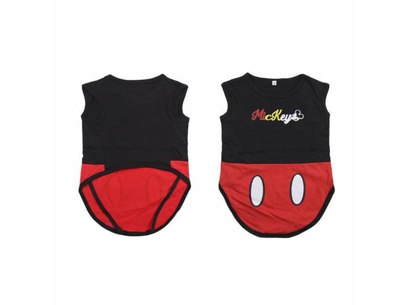 Кучешка Тениска Mickey Mouse Червен M