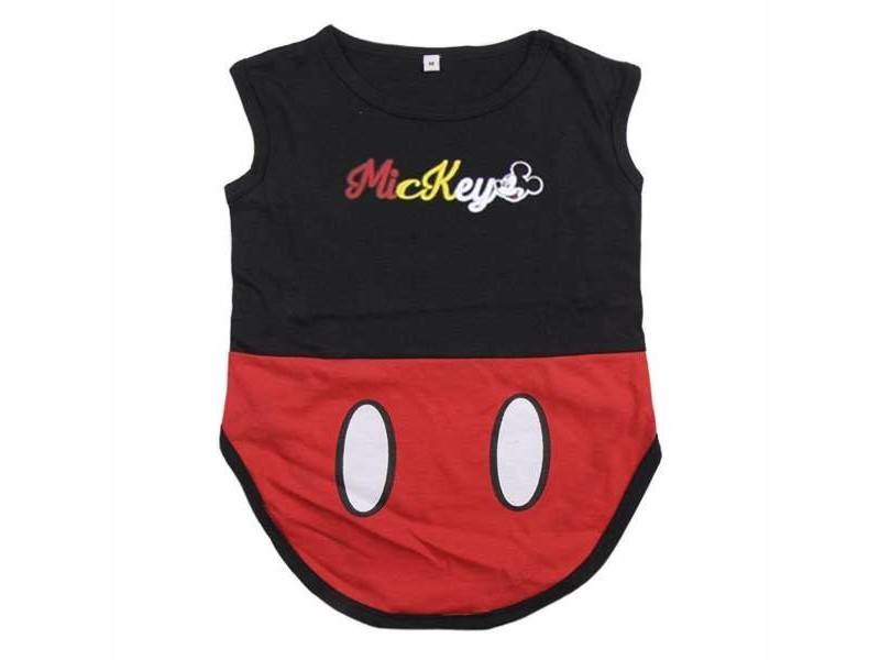 Кучешка Тениска Mickey Mouse Червен M