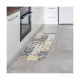 Винилов килим Stor Planet Croma Patch Сив 100 % PVC (50 x 140 cm)
