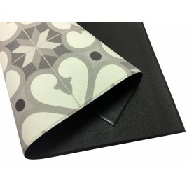 Винилов килим Stor Planet CROMA PATCH Сив 100 % PVC (60 x 200 cm)