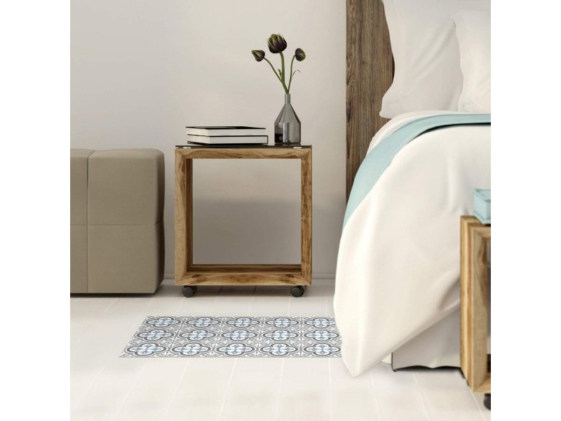Винилов килим Stor Planet Croma Hidra Сив 100 % PVC (45 x 75 cm)