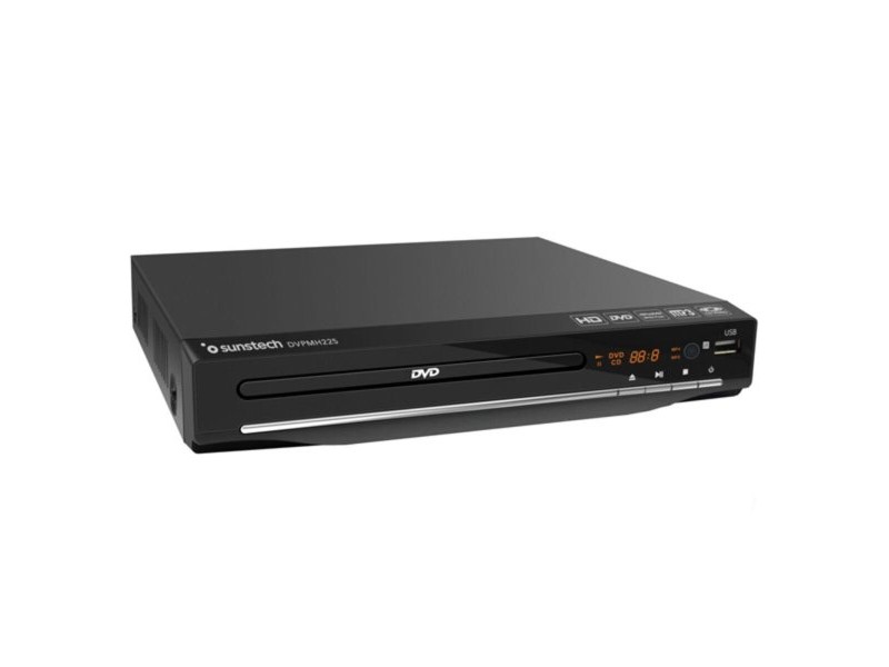 DVD плeйър с цифрова телевизия Sunstech DVPMH225 Черен
