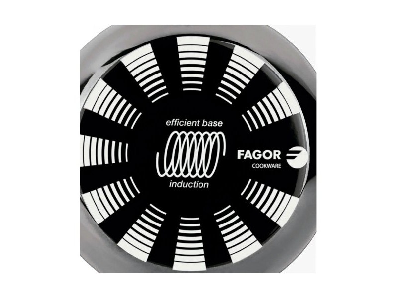 Тиган FAGOR Indutherm Черен Емайлирана Стомана (Ø 28 cm)