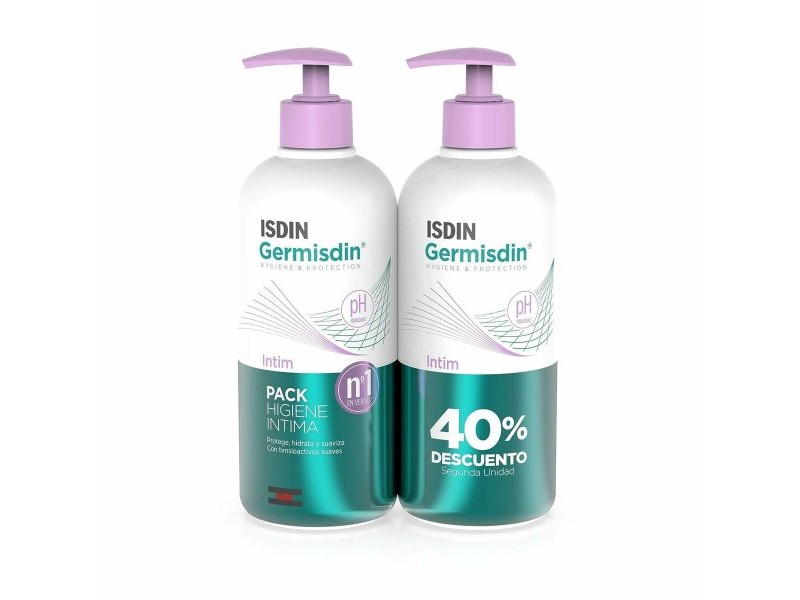 Гел за Интимна Хигиена Isdin Germisdin Intim 2 броя 500 ml