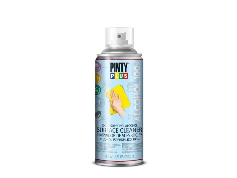 Дезинфекциращ Спрей Pintyplus 100% Alcohol Повърхностите 400 ml