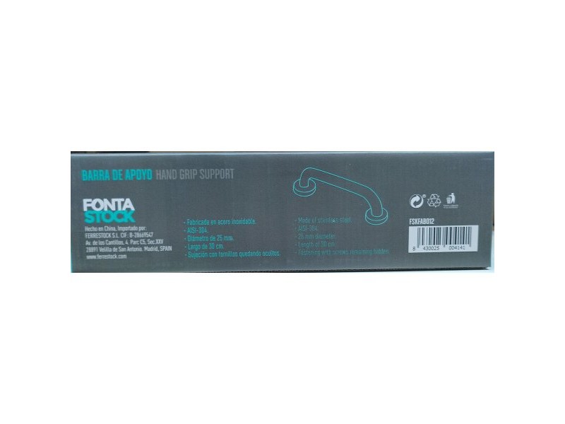 Парапет Fontastock Ø 25 mm 30 cm