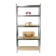 Лавица Ferrestock 875 Kg 90 x 40 x 180 cm Сив Дървен Поцинкована Стомана Дървен MDF 5 Рафтове