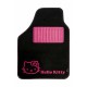 Комплект Постелки за Кола Hello Kitty Черен Розов (4 pcs)