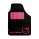 Комплект Постелки за Кола Hello Kitty Черен Розов (4 pcs)
